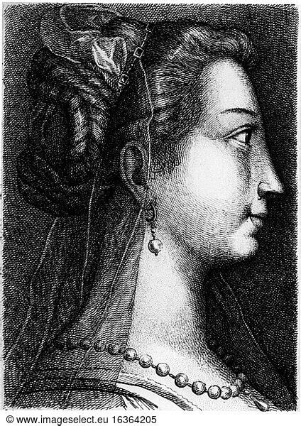 Borgia Borgia Lucrezia Daughter Of Pope Alexander Vi Married To