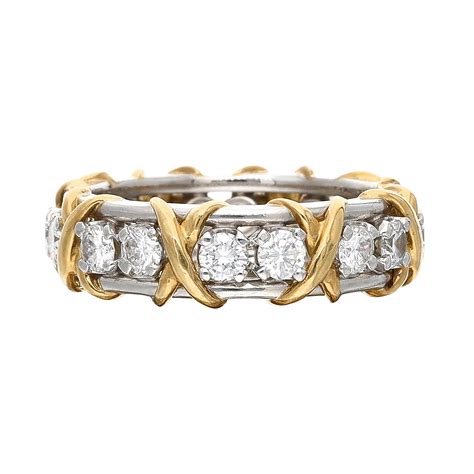 Tiffany Co Jean Schlumberger Platinum Gold And Diamond Sixteen