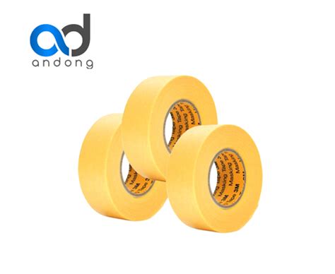 Băng Keo Giấy 1 Mặt Che Sơn 3m Masking Tape Cao Cấp 243j Plus Andongltd