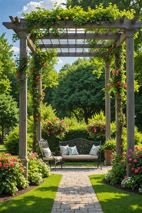 20 Corner Pergola Design Ideas - Toolz Geek