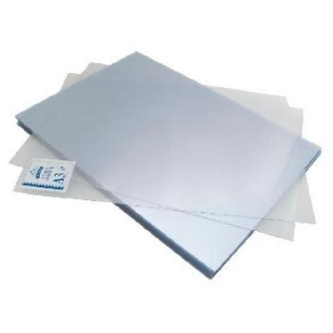 PVC Binding Sheet Transparent A4 100 Micron Pack Of 100