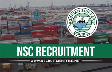 Nigerian Shippers Council Recruitment 20242025 Nsc Job Portal