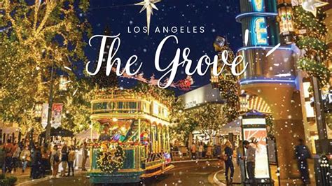 The Grove And Farmers Market In Los Angeles California USA