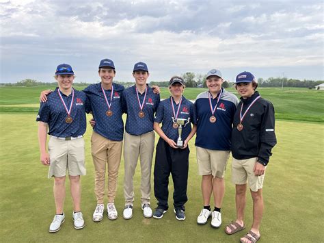 Albert Lea Boys Golf took 3rd at the Albert Lea Invitational over the