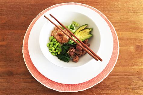 Poké bowl met zalm en tonijn Chef Ernst