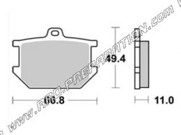 Plaquettes De Frein Ap Racing Avant Arri Re Pour Yamaha Dr Sr Xs