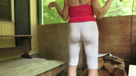 Sissy Bitch In Leggings Wiggles His Hot Ass Xhamster