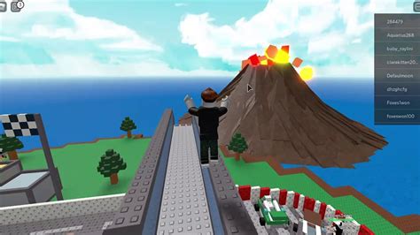 Roblox Natural Disaster Survival Volcano Hack Youtube