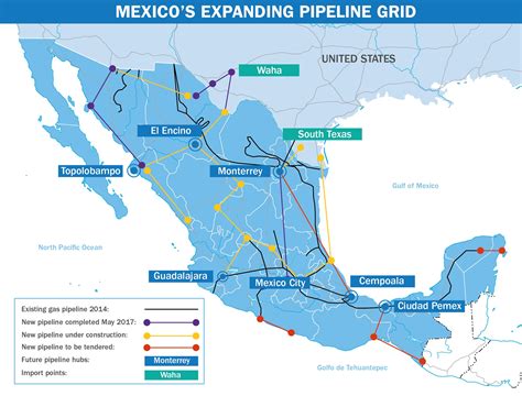 ICIS Pipeline Map - Mexico's Expanded Pipeline Grid