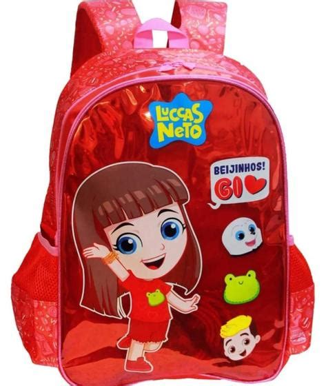 Mochila Gi Neto Aventureiros Luccas Neto G Original Up Mochilas