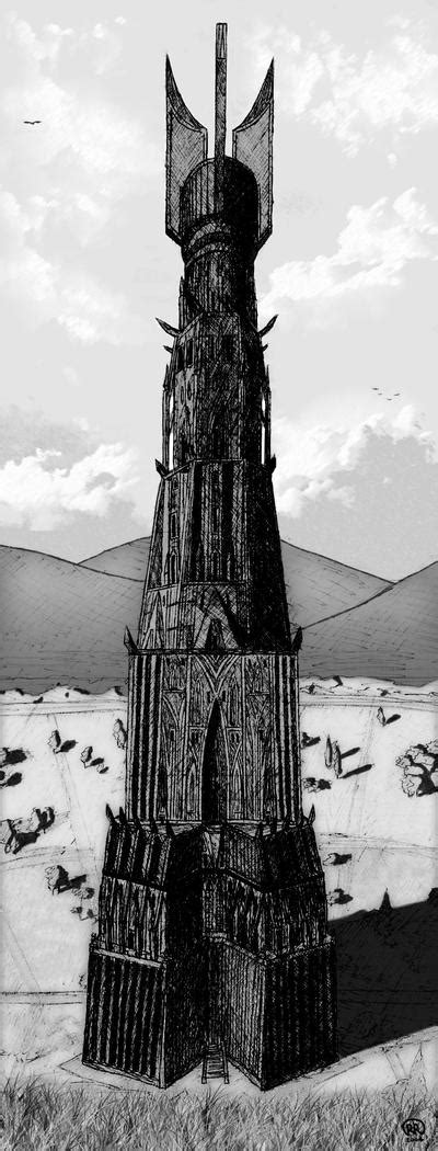 Isengard Tower by DoppiaErre on DeviantArt