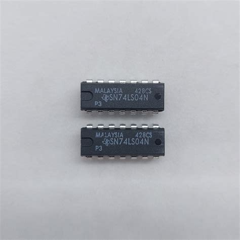 Sn74ls04n Ti Integrated Circuit X2pcs Langrex