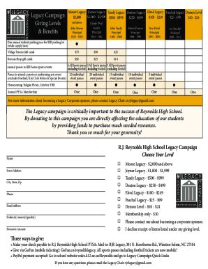 Fillable Online Successful Legacy Fundraising12 In Depth Insights And