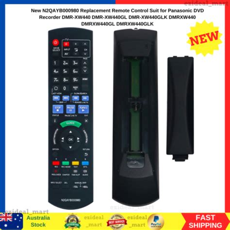 N Qayb Remote Control For Panasonic Dvd Recorder Dmr Xw New Au