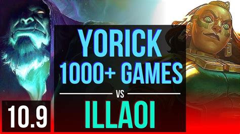 Yorick Vs Illaoi Top 1000 Games 2 Early Solo Kills Kda 7 0 3