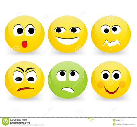 (Funny Faces) stock photo funny emoticon faces image12995730 | Emoticon ...