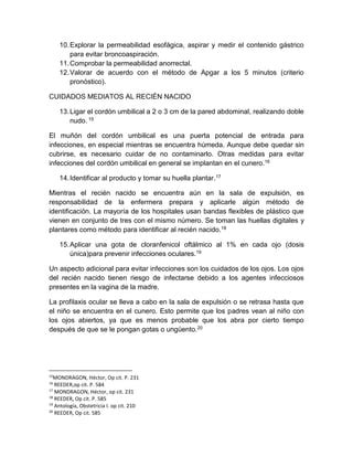 Cuidados Inmediatos Y Mediatos Del Recien Nacido PDF