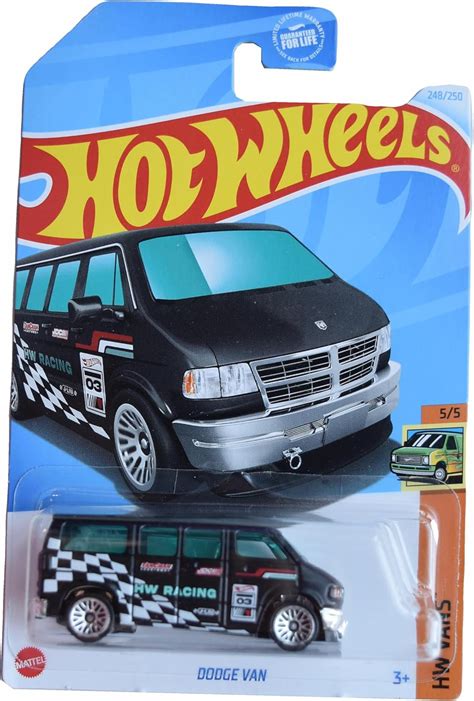 Amazon Hot Wheels Dodge Van HW Vans Black Toys Games