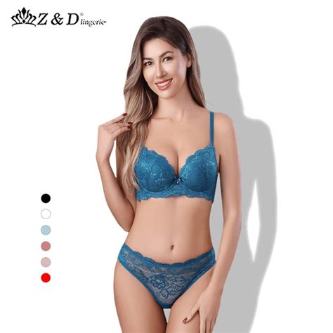 Z D Lingerie Aro Renda E Bojo Calcinha Tanga Conjunto 8020 Shopee Brasil