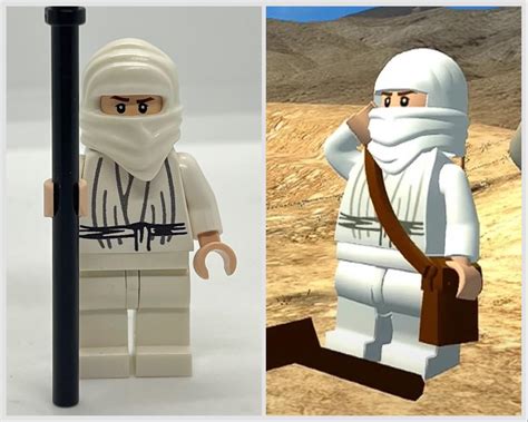 Virtual to Physical: Indiana Jones - Desert Disguise (LEGO Indiana