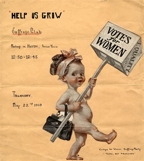 Votes For Women Poster