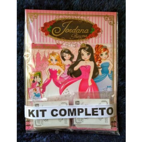 Album De Figurinhas JORDANA PRINCESS Completo Para Colar Shopee Brasil