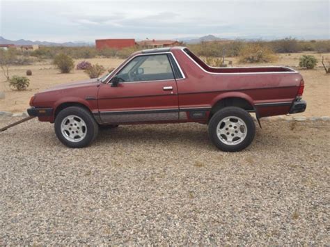 82 Subaru Brat - Lifted, Turbo - Classic Subaru Brat 1982 for sale