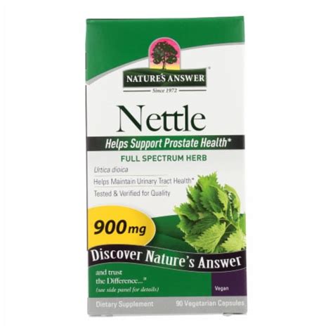 Nature S Answer Nettle Leaf 900mg 90 Cap 1 Pack 90 Capsule Kroger