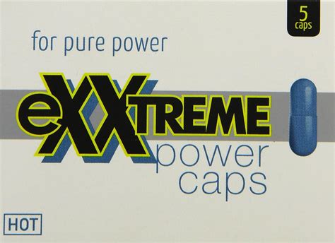 HOT eXXtreme power Kapseln Potenzmittel für Männer Cardamon Guarana