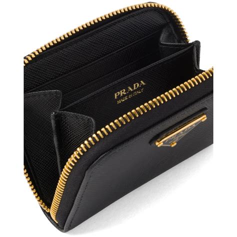 Saffiano Leather Card Holder Prada Mr Qhh F