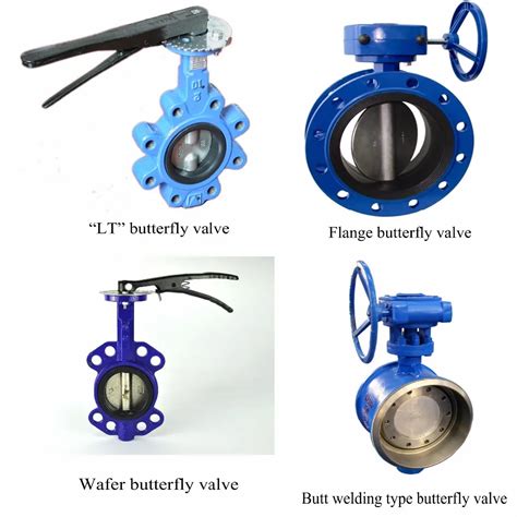 Pneumatic Actuator Wafer Butterfly Valve With Stainless Teflon Seal