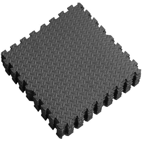 Extra Thick Exercise Puzzle Mat Black X X Eva Foam