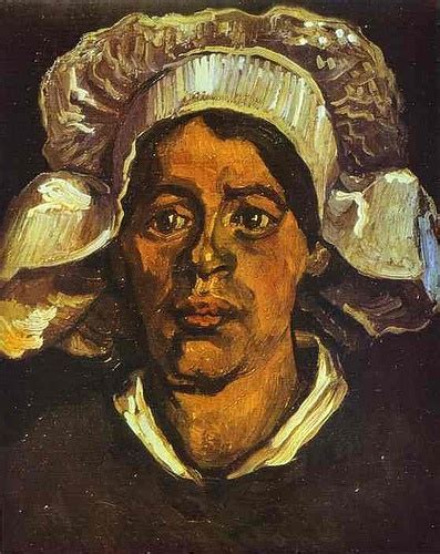 Van Gogh Vincent A Peasant Woman In White Cap