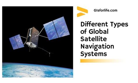 Different Types of Global Satellite Navigation Systems