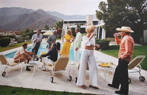 Desert House Party Palm Springs, 1970 by Slim Aarons on artnet