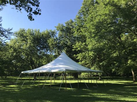 30 Wide Pole Tents A To Z Party Rental PA