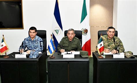 El Ejército de Nicaragua y las Fuerzas Armadas mexicanas ratifican su