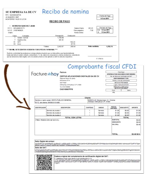 Como Timbrar Un Recibo De Nomina En Sat Mexinea Blog