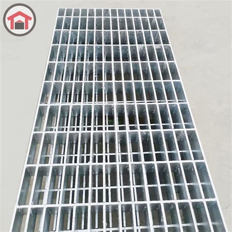 50mm Steel Grating Trench Drain Grating Cover Hot DIP Galvanized Drainage Channel Grating