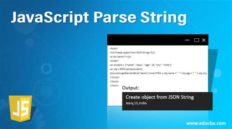 Javascript Parse String How Javascript Parse String Work With Examples