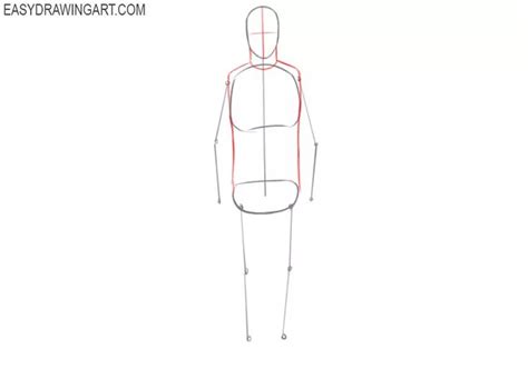 How to Draw a Man - Easy Drawing Art | Drawings, Easy drawings, How to ...