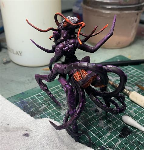 Painted an alien from Nemesis. : r/minipainting