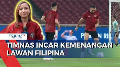 Timnas Indonesia Yakin Menang Lawan Filipina Di Kualifikasi Piala Dunia