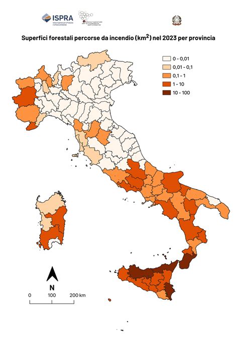 Incendi Boschivi In Italia Nel 2023 E Primi Dati 2024 Report ISPRA