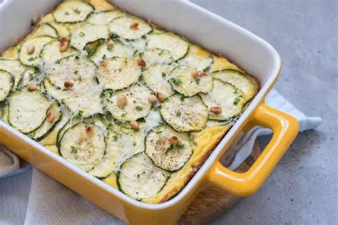 Gratin De Courgettes Plat Principal