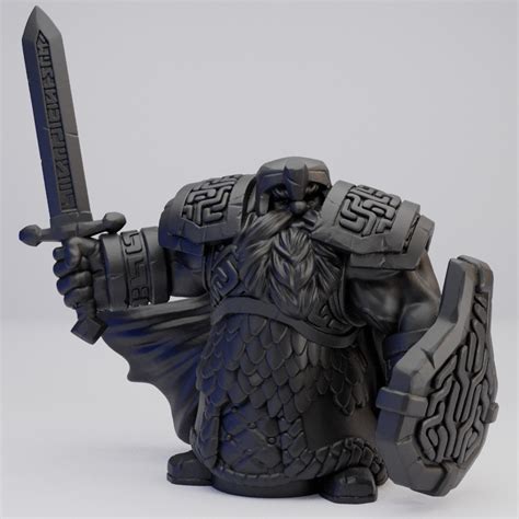 Hot Goblin ドワーフ歩兵C ミニチュア ホットゴブリン 剣と盾の戦士