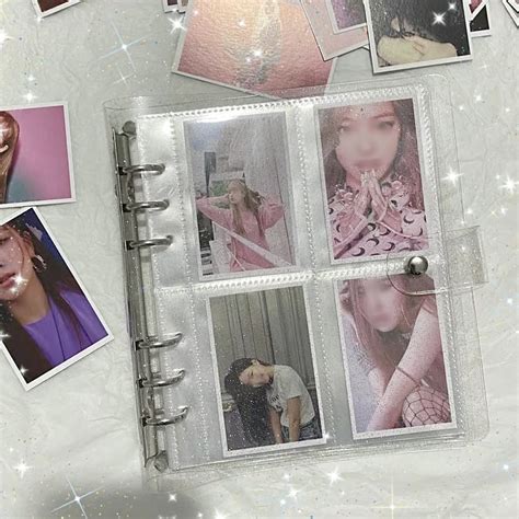 Buy Photocard Binder Kpop Photocard Holder Book 200 Pockets Portable