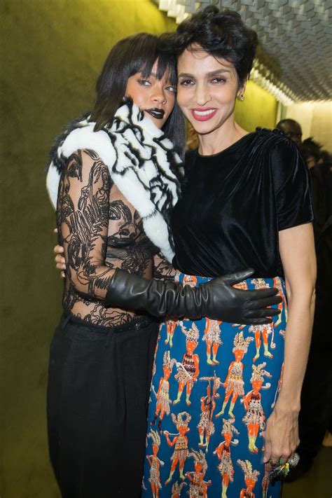 Rihanna Braless In A Black See Through Top At Jean Paul Gaultier Fashion Show In Porn Pictures