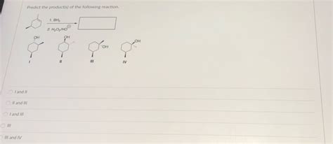 Solved Which Of The Following Reactions Of Alkenes Takes