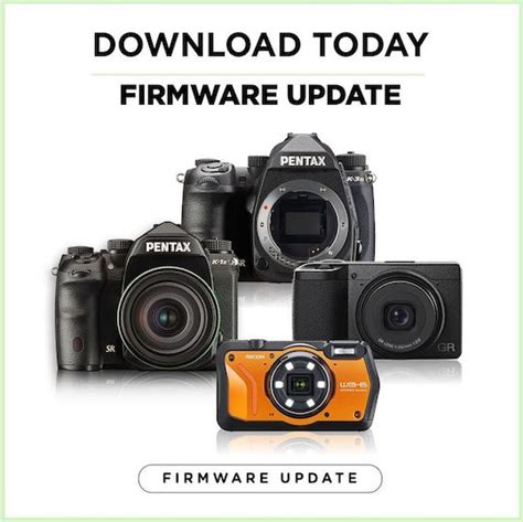 The Latest Firmware Updates For Pentax And Ricoh Cameras Pentax